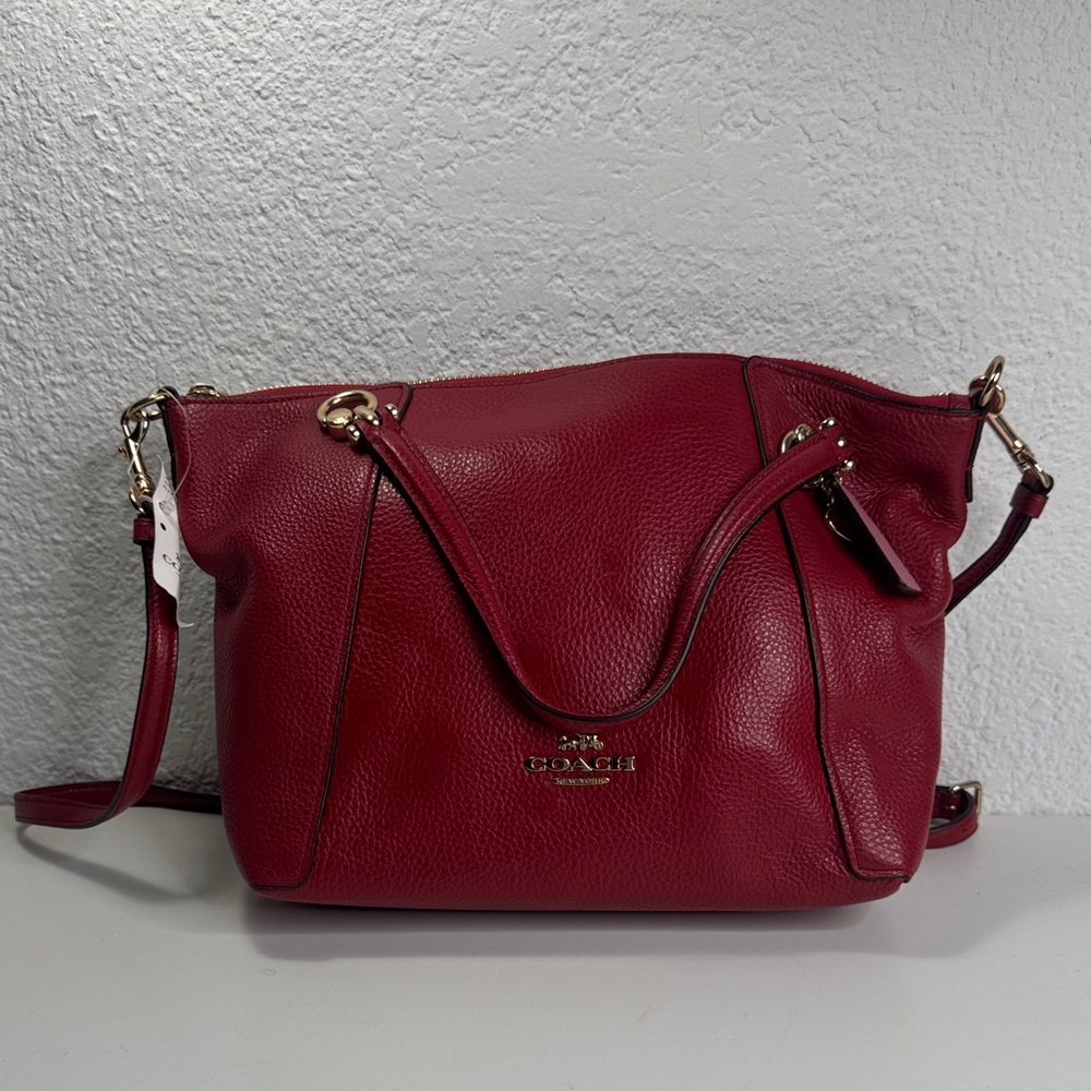 Coach Cherry Red Crossbody Bag